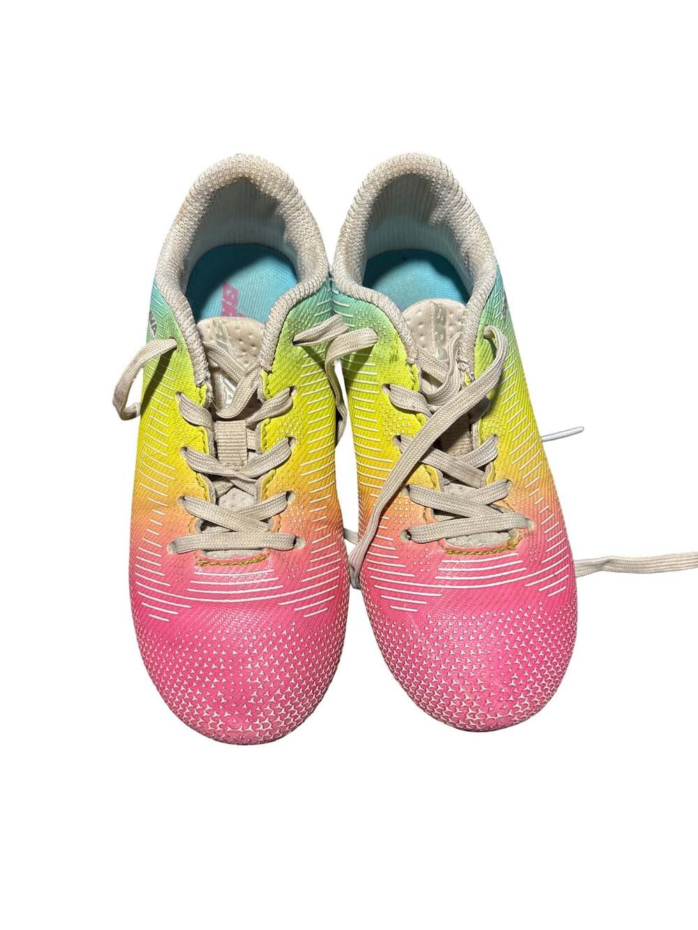Brava Soccer Girls Size 1D Rainbow Gradient Cleats
FB09